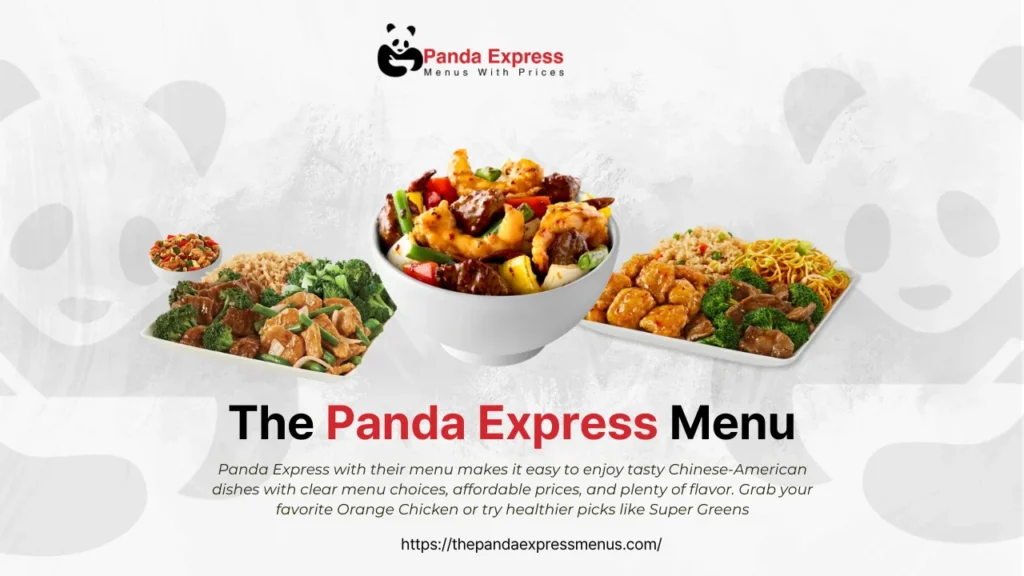 Panda Express Menu